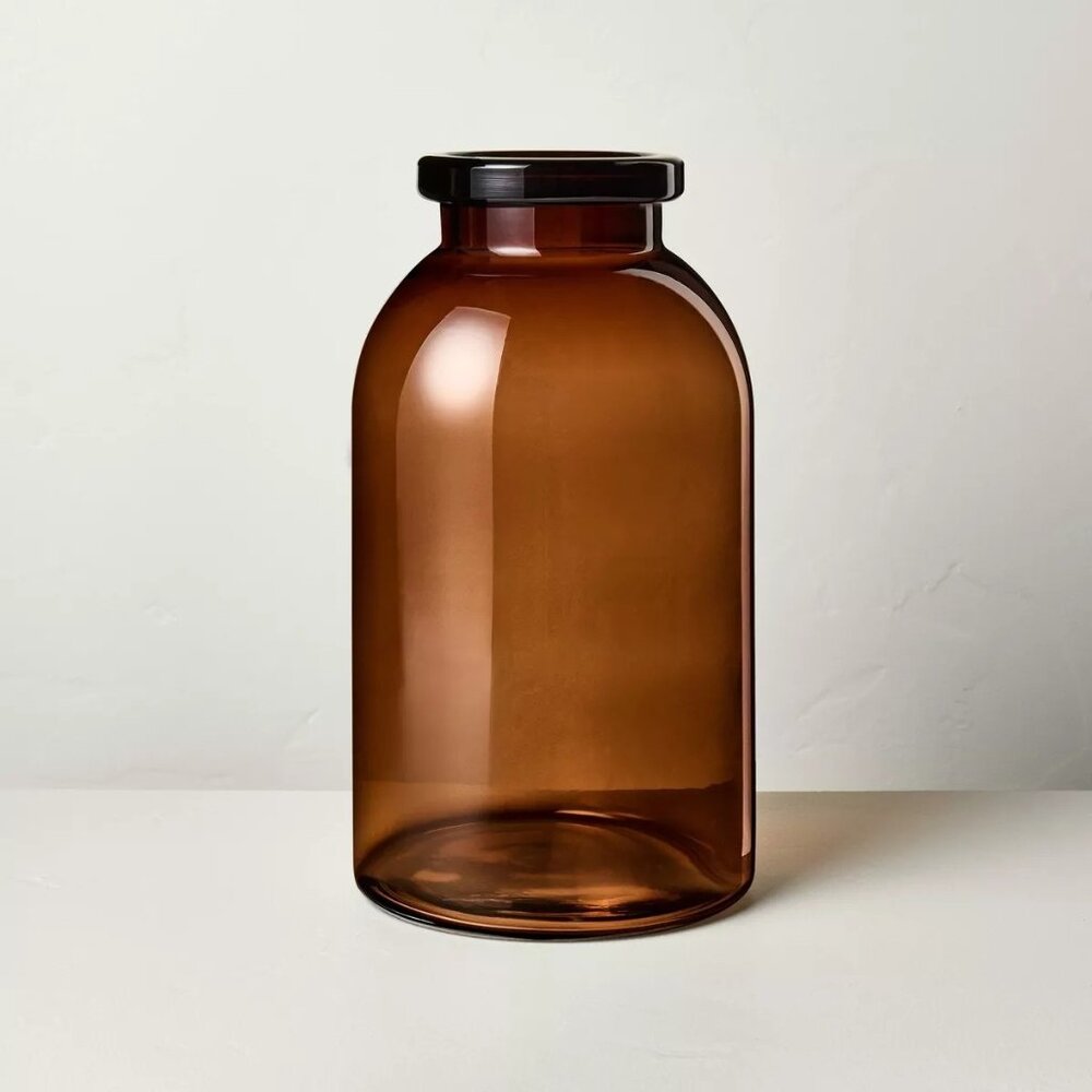 14" Tinted Glass Jug Vase Amber – Hearth & Hand Magnolia, Target‎ 2024